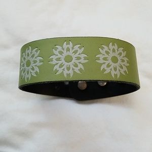 Faux Leather Cuff